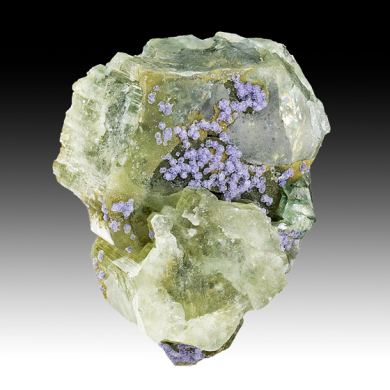 Fluorapatite with Fluorite