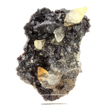 Calcite + Sphalerite.