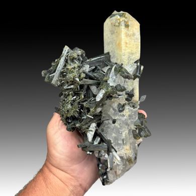 Epidote with Quartz