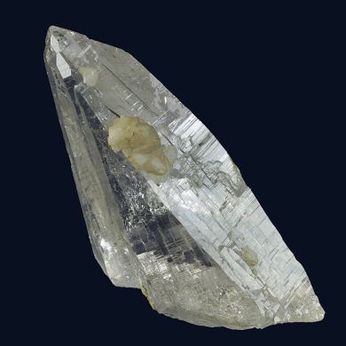 Quartz ( var. Tessin ) with Dolomite