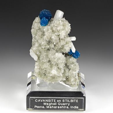 Cavansite with Stilbite