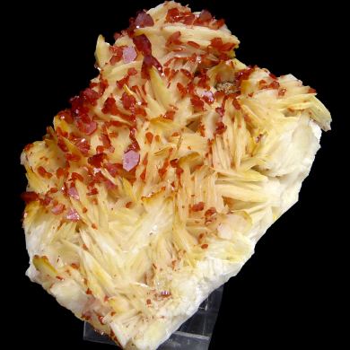 Vanadinite, baryte