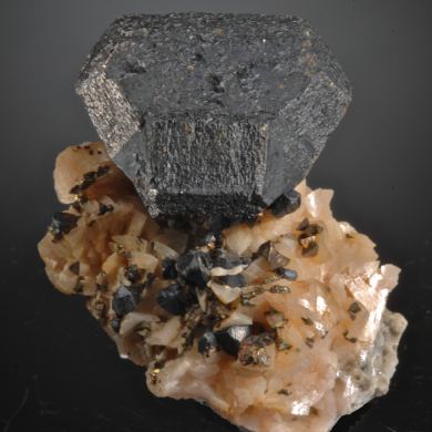  Sphalerite on Dolomite with Chalcopyrite- ex Harvard