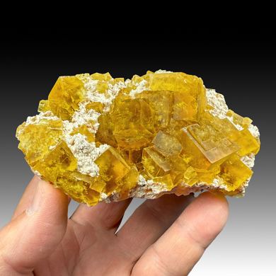 Fluorite with Barite