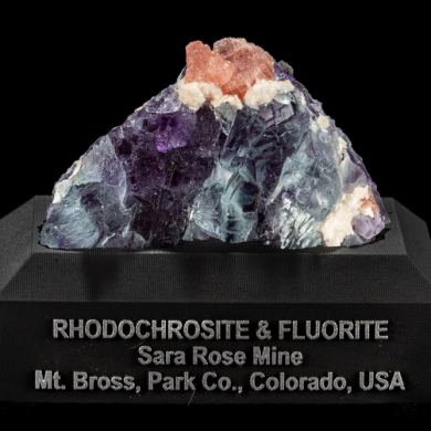 Rhodochrosite, Fluorite & Albite from Colorado