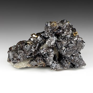 Sphalerite with Calcite