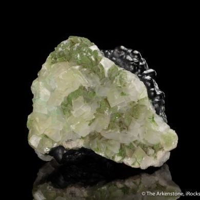 Heterogenite and Calcite with Duftite