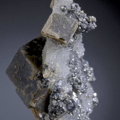 Tennantite and Siderite - classic European