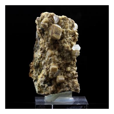 Rutile, Calcite.