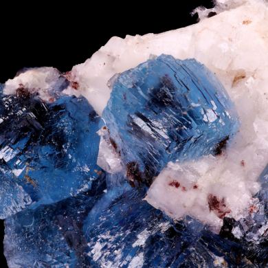 Willemite on Dolomite & Calcite