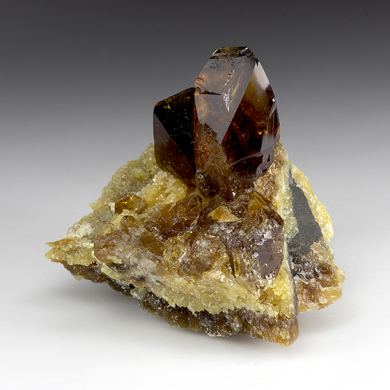 Barite with Calcite