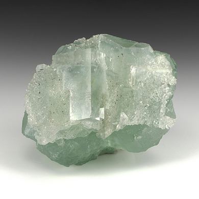 Fluorite with Quartz