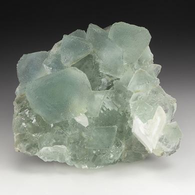 Fluorite with Calcite