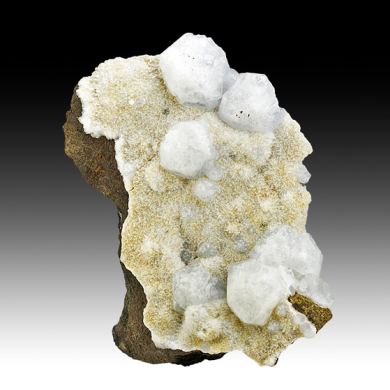 Analcime with Mesolite