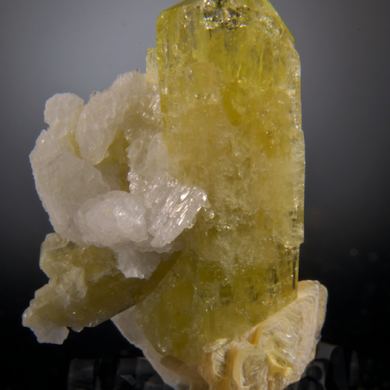 Brazilianite on Muscovite with Clevelandite