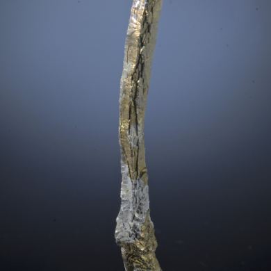 Pyrite - elongated stalactitic ps. Marcasite