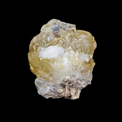 Opale / (variété - « Opal-AN ») / (variété - « Opale Hyalite ») / (« Opale vaisseau sanguin ») / Localité - San Luis Potosi, Mexique