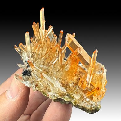 Quartz with Hematite