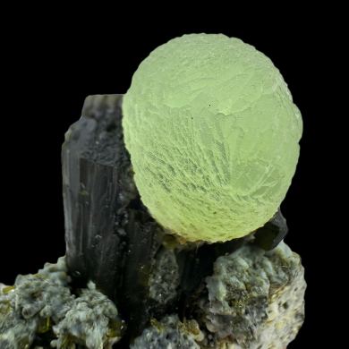 Prehnite, epidote