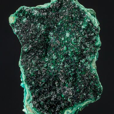 Malachite on Chrysocolla