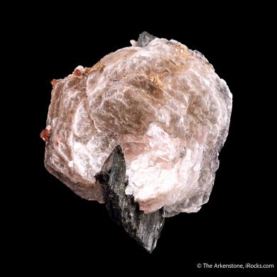 Polylithionite on Aegirine