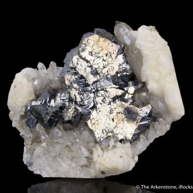 Bournonite with Quartz