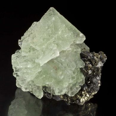 Fluorite on Sphalerite