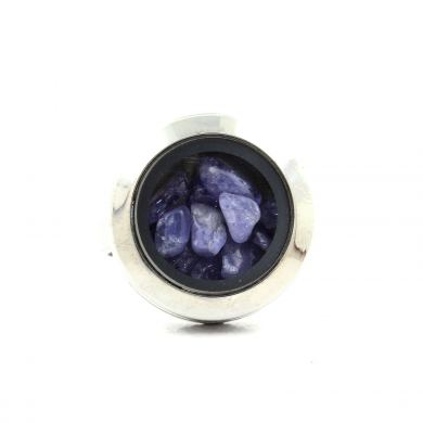 Raw Tanzanite Ring.