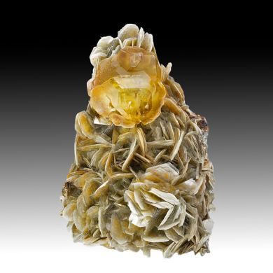 Fluorite with Muscovite