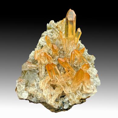 Quartz with Hematite