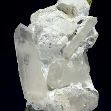 Sphalerite, quartz, talc, lollingite