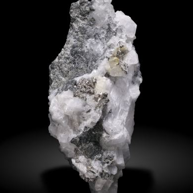 Silver with Calcite