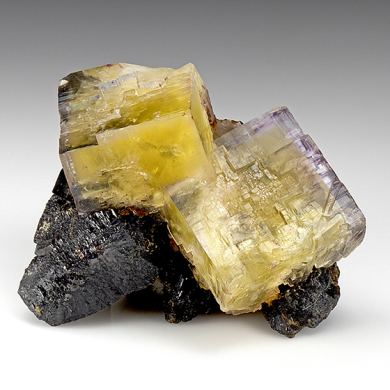 Fluorite with Sphalerite