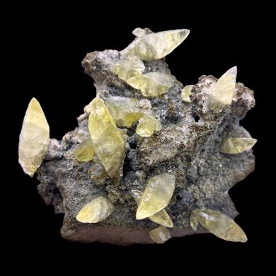 Calcite, pyrite