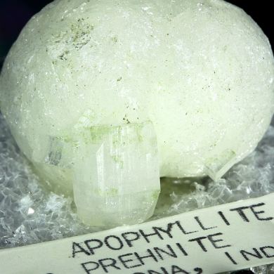 Apophyllite and Prehnite