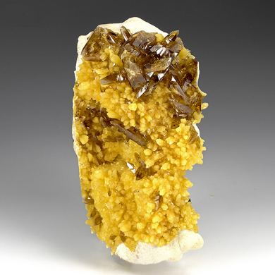 Barite with Calcite