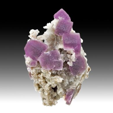 Fluorite with Quartz