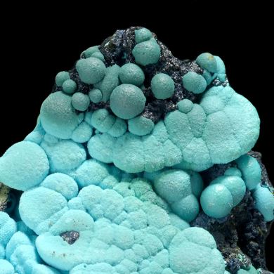 Chrysocolla, malachite