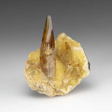 Barite with Calcite