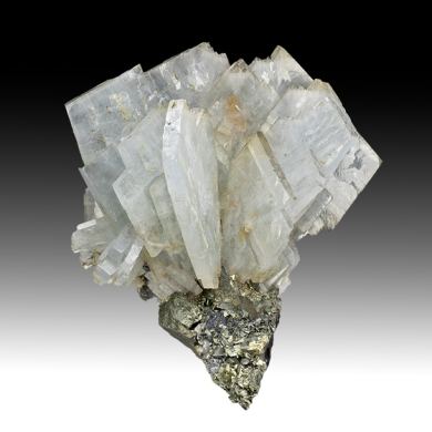Barite with Chalcopyrite