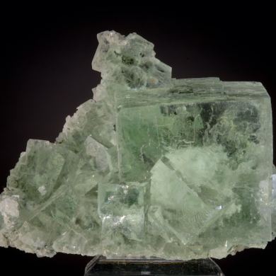 Fluorite- water clear green cubes