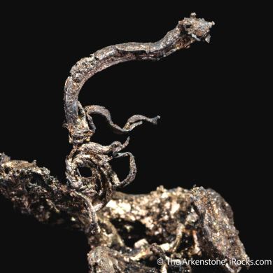 Silver with Acanthite