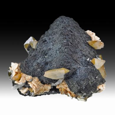 Tennantite with Wulfenite