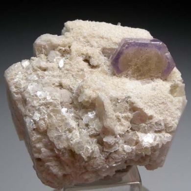 Apatite on Feldspar