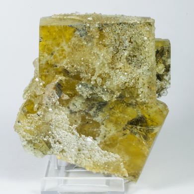 Fluorite with Quartz