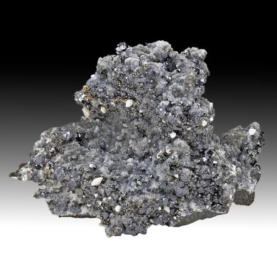 Barite after Alstonite with Sphalerite, Quartz