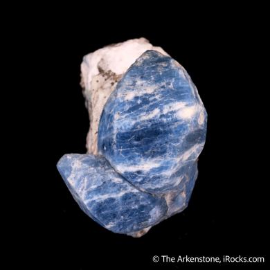 Afghanite with Calcite and Pyrite