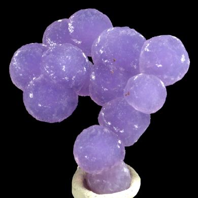 Quartz var. grape amethyst