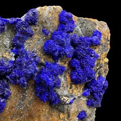 Azurite, smithsonite