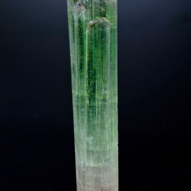 Elbaite- gem crystal cluster